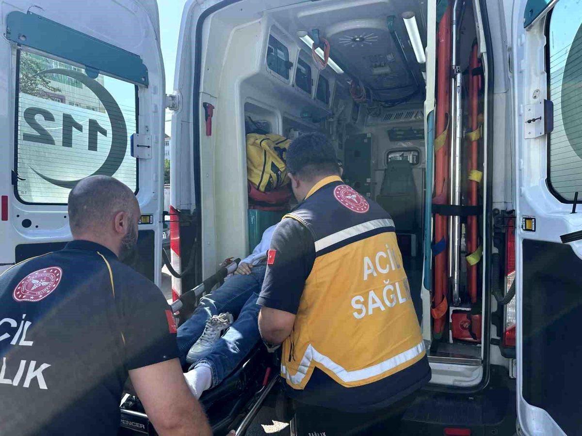 Tekirdağ'da trafik kazası: 1 yaralı